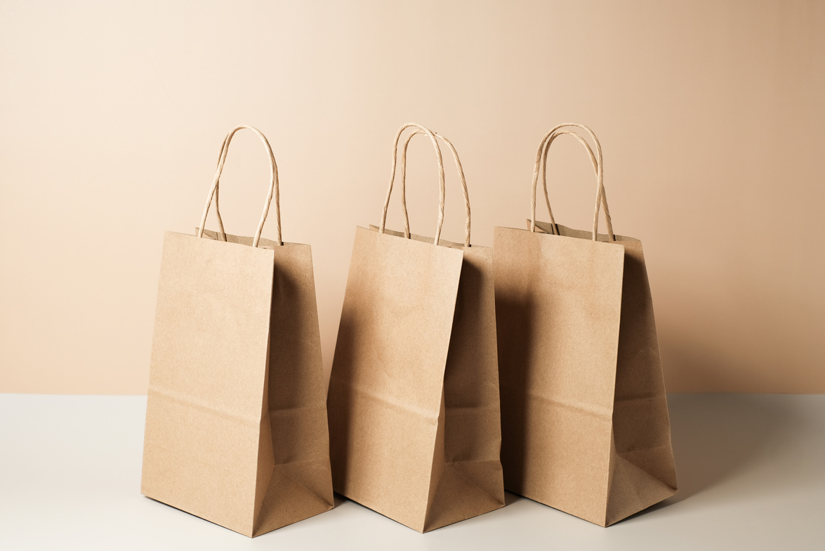 Sustainable Packaging Brown Paper Bags